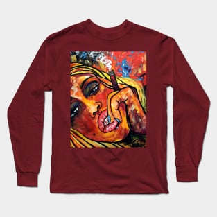 Smoking at the lounge 5 Long Sleeve T-Shirt